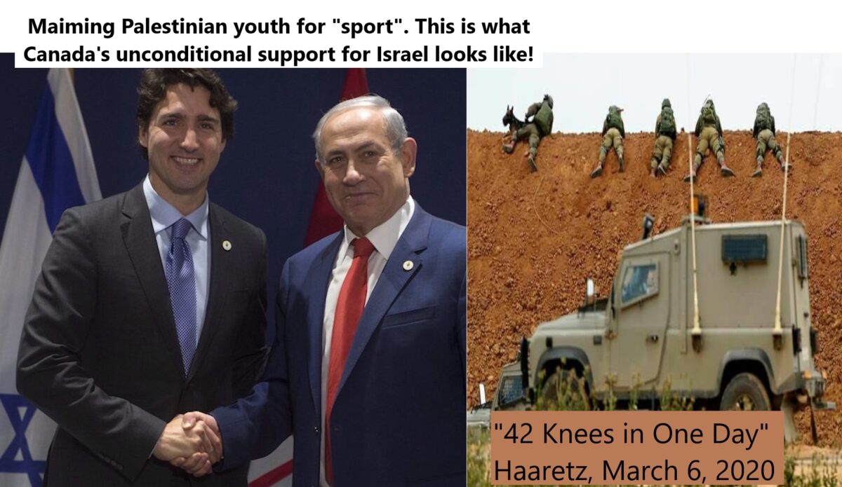 Maiming for Sport: Canada enables Israel’s War Crimes