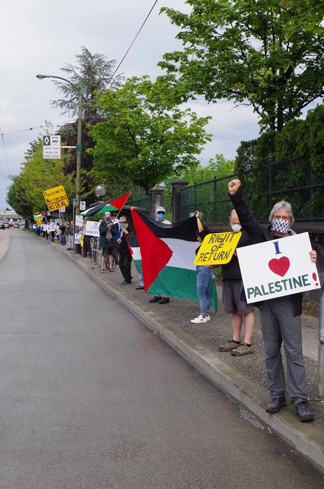 Vancouver support for Palestine