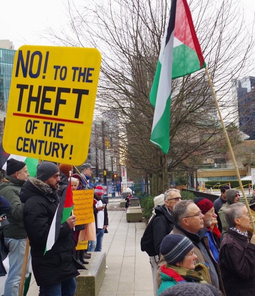 Flash Picket: NO Israeli Annexation, Free Palestine