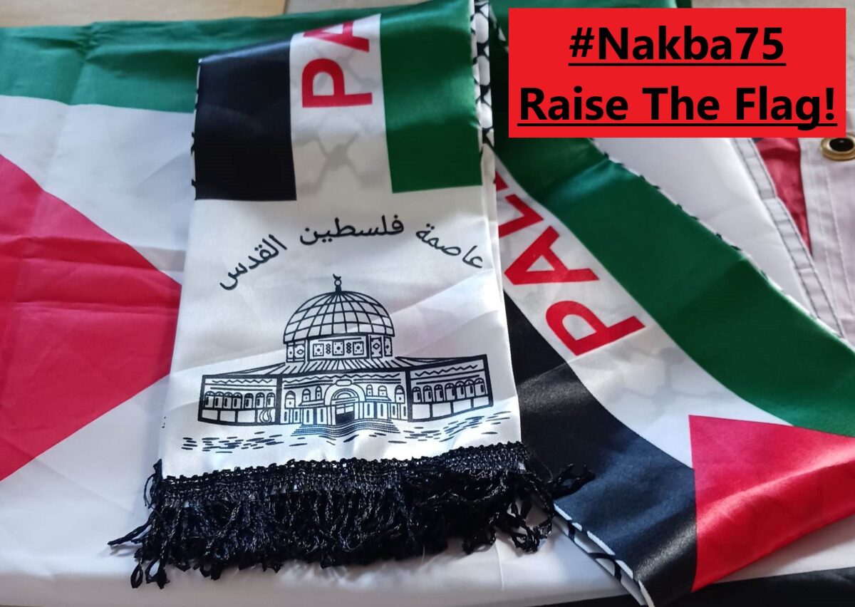 #Nakba75 Activist Kit: Raise The Flag