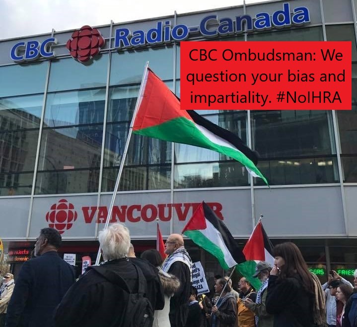 Is CBC Ombudsman impartial in his IHRA Vancouver review?